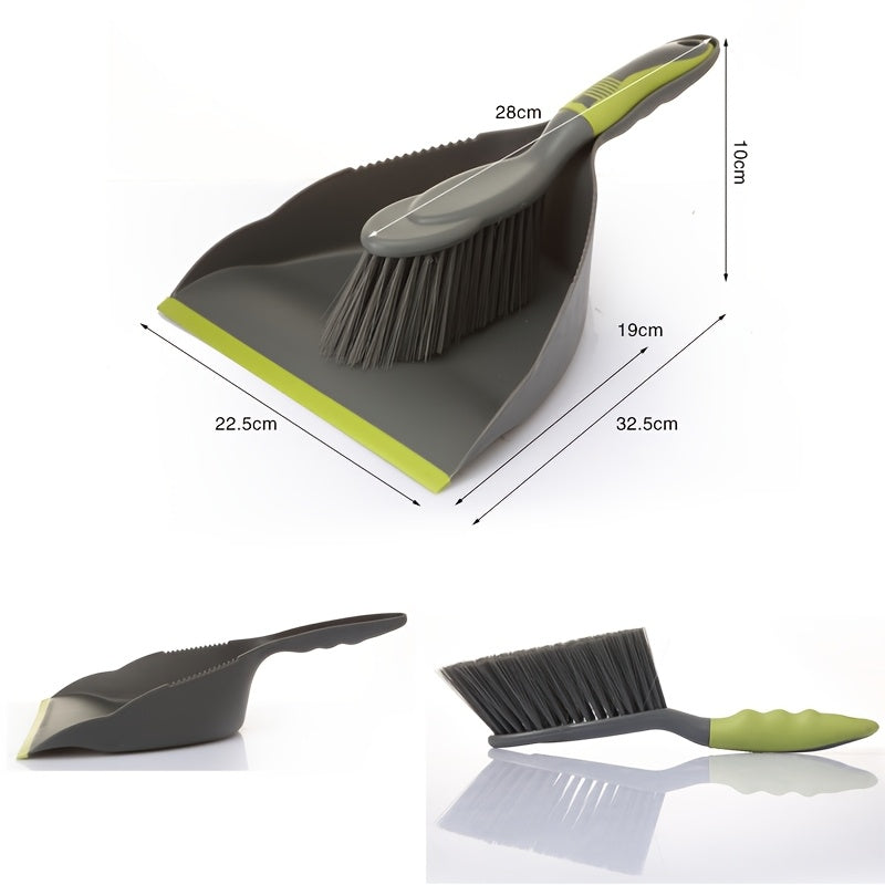 Versatile Broom And Dustpan Combination - Includes a Brush And Hand Broom, Perfect for Cleaning Up Hair And Debris. Ideal for Kitchens, Floors, Tables, And Pet Cages, Making It a Great Gift for Any Season