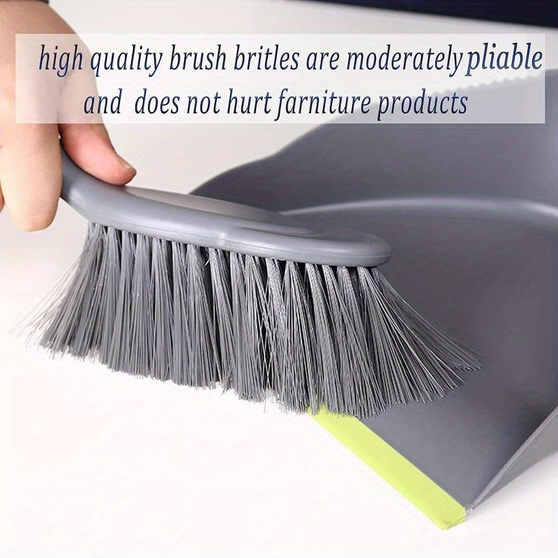 Versatile Broom And Dustpan Combination - Includes a Brush And Hand Broom, Perfect for Cleaning Up Hair And Debris. Ideal for Kitchens, Floors, Tables, And Pet Cages, Making It a Great Gift for Any Season