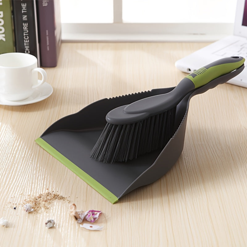 Versatile Broom And Dustpan Combination - Includes a Brush And Hand Broom, Perfect for Cleaning Up Hair And Debris. Ideal for Kitchens, Floors, Tables, And Pet Cages, Making It a Great Gift for Any Season