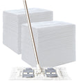 XL Electrostatic Dust Mop Cloth 9.84x17.7inch - 100pcs Thick Disposable Dry Sweeping Duster Mop Cloths for Hair, Dust, Pet Fur